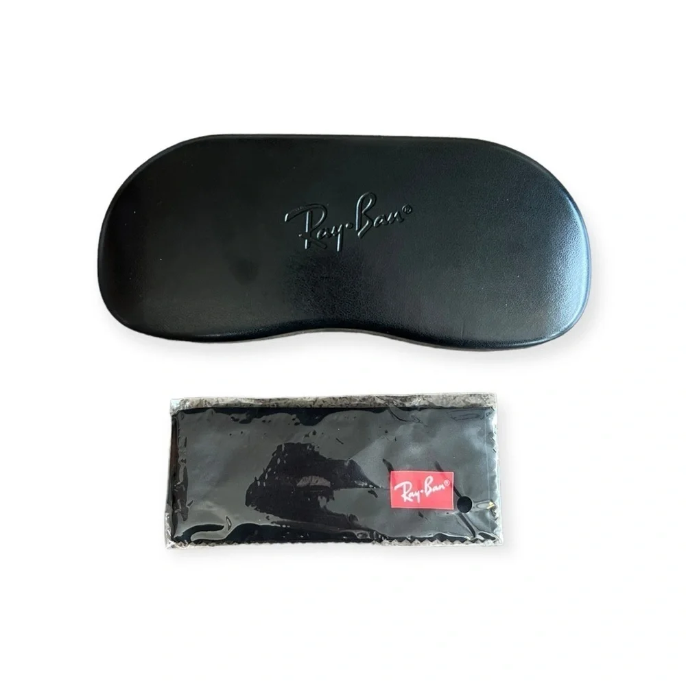 RAY-BAN black case hard eyeglasses case - Picture 3 of 6